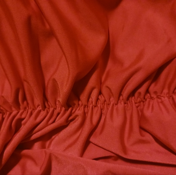 Strapless runched midi dress - Picture 3 of 6